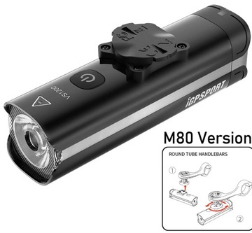 Умный велосипедный фонарь iGPSport VS1200 с креплением M80