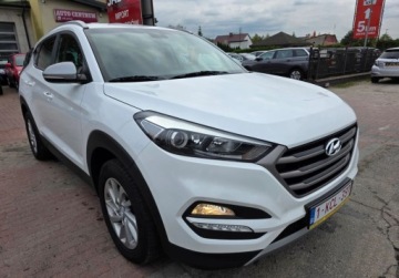 Hyundai Tucson III SUV 1.7 CRDI 115KM 2018 Hyundai Tucson 100BezwypadkowyBogata wersjasuper stan 1.7 Diesel 116KM, zdjęcie 2
