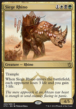 Siege Rhino - AncientCow