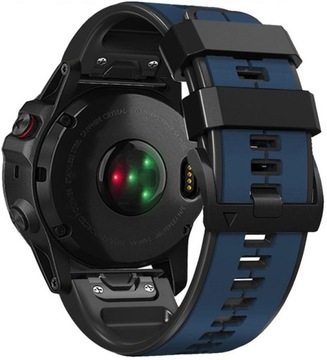 GRANATOWY Pasek Garmin Fenix 7X PRO Sapphire Solar