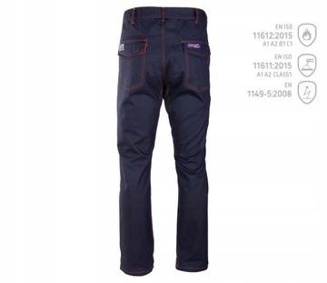 БРЮКИ ДЛЯ ОГНЕСТОЙКОЙ СВАРКИ СЕРТИФИКАТ PROFFLAM BHP