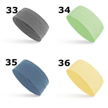 Классическая женская повязка на уши, гладкий хлопок, Хлопок ЦВЕТА