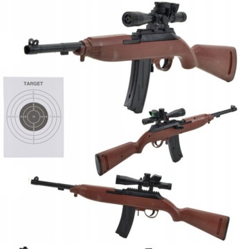 KARABIN PISTOLET NA KULKI STRZELBA ASG REPLIKA