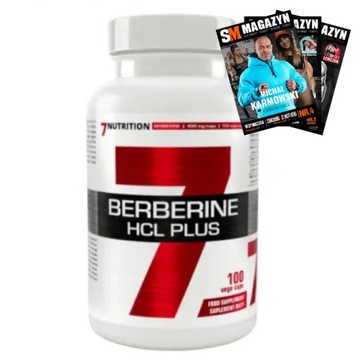 7NUTRITION BERBERINE HCL PLUS BERBERYNA HCL MAX KURKUMA ODCHUDZANIE 100k