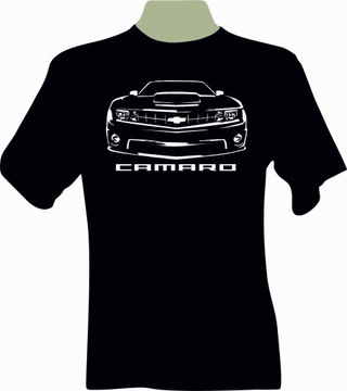 KOSZULKA T-shirt z nadrukiem chevrolet CAMARO 2012