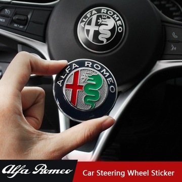 7 частей эмблемы автомобиля Alfa Romeo.