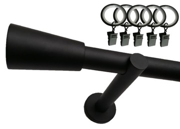 Карниз одинарный 25/260см BLACK LOFT лягушки.