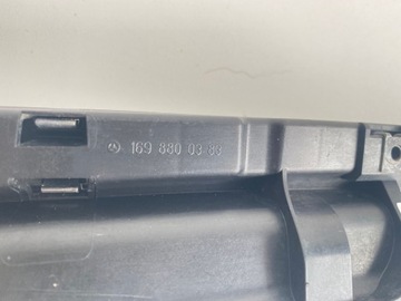 LIŠTA MŘÍŽKA MASKA CHRÓM MERCEDES A TŘÍDA W169