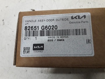 KIA PICANTO 3 III 17- KLIKA VNĚJŠÍ CHRÓM LEVÝ ZADNÍ 82651-G6020