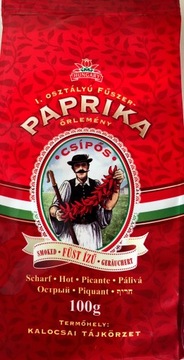 PAPRYKA WĘDZONA PIKANTNA Węgry 100 g