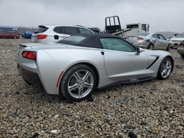 Chevrolet Corvette C7 2017 Chevrolet Corvette 2017, 6.2L, STINGRAY 3LT, porysowany lakier, zdjęcie 2
