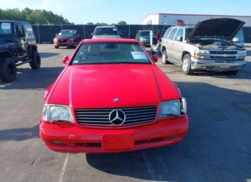 Mercedes SL R230 2001 Mercedes-Benz SL 2001, 5.0L, SL 500, po gradobiciu, zdjęcie 4