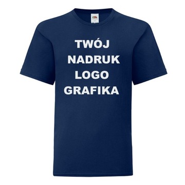 T-SHIRT Koszulka z WŁASNYM NADRUKIEM [32] M 140cm