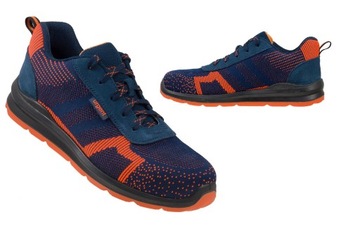 LEKKIE SPORTOWE WYGODNE buty PÓŁBUTY 232 S1robocze z NOSKIEM 46