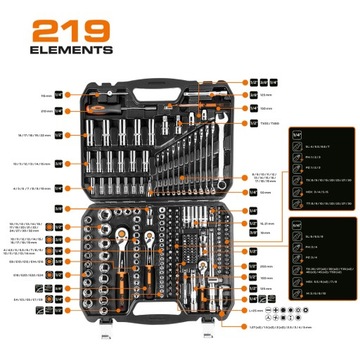 НАБОР ТОРЦЕВЫХ КЛЮЧЕЙ 1/2
