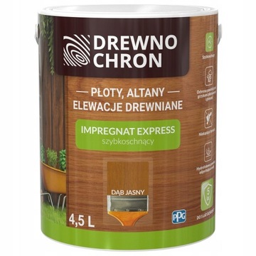 WOOD PROTECTOR EXPRESS ДЛЯ ДУБА СВЕТЛОГО 4,5л.