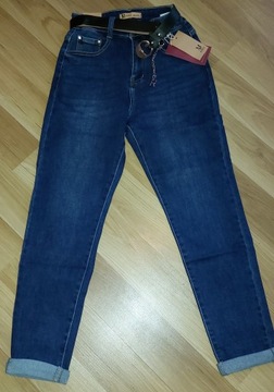 Spodnie jeansowe M.SARA rozmiar M