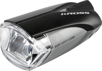 Lampka Przód Kross Flux 2,5W Cree, Cut off line
