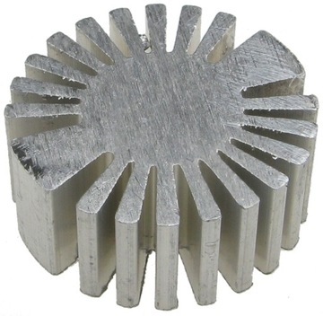 Radiator do diod LED STAR 25,5x10mm /3414