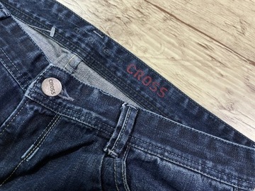 CROSS JEANSWEAR Spodnie Męskie Jeans W36 L32 pas 92 cm