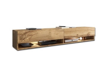 Lowboard APOLLO I, szafka RTV 140cm, półka pod tv