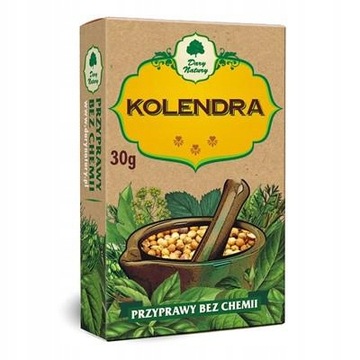 Kolendra Ziarno 30g DARY NATURY