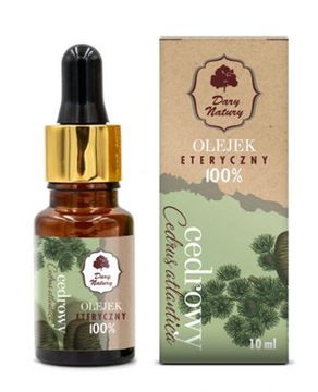 Dary Natury Olejek eteryczny cedrowy 100 % 10 ml