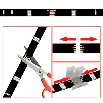 СВЕТОДИОДНАЯ ЛЕНТА RGB 15 м USB-светодиоды 5050 УДАЛЕННОЕ ПРИМЕНЕНИЕ цветная лента