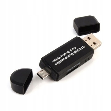 Устройство чтения карт памяти Micro USB OTG USB-C Type-C 3-в-1