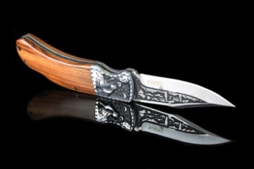 Нож охотничий WOLF TAIGA HUNTING Russia 65Х13 NS48