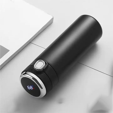 ТЕРМОКРУЖКА БОЛЬШОЙ ТЕРМОС С НОСИКОМ 420 МЛ LCD SMART