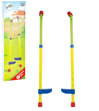 KOLOROWE SZCZUDŁA DZIECIĘCE DREWNIANE 70-90 CM