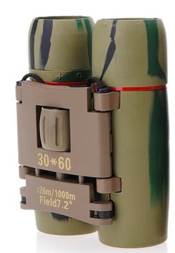 ВОЕННЫЙ БИНОКЛЯР 30x60 SURVIVAL DAY NIGHT CAMO COMPACT + ПОДАРОЧНЫЙ ЧЕХОЛ
