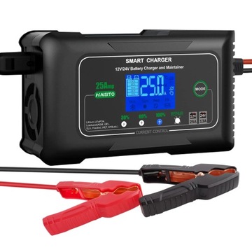PROSTOWNIK DO AKUMULATORA AUTOMATYCZNY SMART ŁADOWARKA 12V 25A / 24V 13A