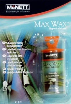 Zipper Wax / Смазка для молний Max Wax — McNett