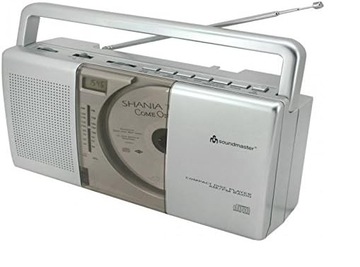 Soundmaster RCD1150 Radio CD przenośne wąskie