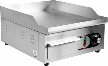 ELEKTRYCZNA PŁYTA GRILL GŁADKA 360MM YATO YG-04584