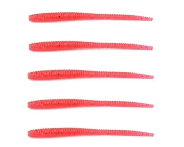 TROUT WORM ROBAK PIJAWKA,GUMA PŁYWAJĄCA 6cm 5 sztuk