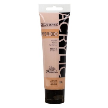 Farba akrylowa Phoenix 100ml 201 Flesh Tint