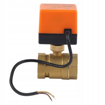 ELEKTRYCZNY ZAWÓR KULOWY 3DROGOWY G1 DN25 220V