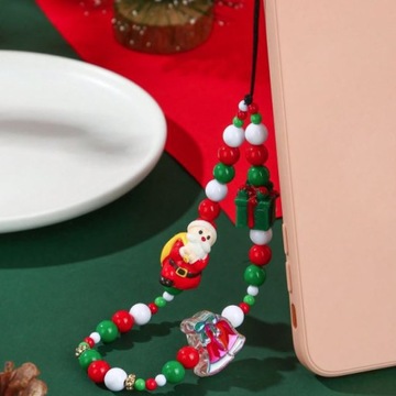 РОЖДЕСТВЕНСКИЙ КУЛОН ДЛЯ РЕСНИЦ ДЛЯ КЛЮЧЕЙ ДЛЯ ТЕЛЕФОНА САНТА-КЛАУС