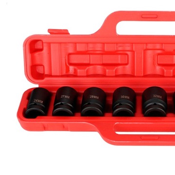 Набор из 8 ударных шестигранных приводов 3/4 дюйма
