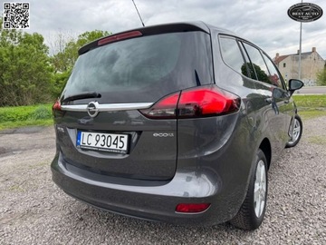 Opel Zafira C Tourer 1.4 Turbo ECOTEC 140KM 2012 Opel Zafira 7 osobowy -Tourer- Szwajcaria - Po przegladzie olejowym Gwara, zdjęcie 3
