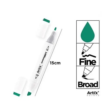 Chromax Marker podwójna końcówka 50 Forest Green