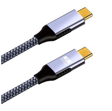 Kabel USB-C na USB-C Thunderbolt 3 4 100W 4K 60Hz AV 2m do Macbook Pro Air