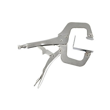 Клещи с C-образным замком. Удобный инструмент для токарной обработки.
