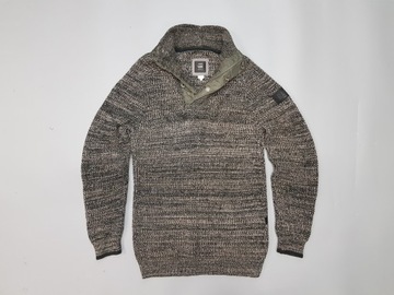 G STAR RAW męski ciepły sweter 100% bawełna L