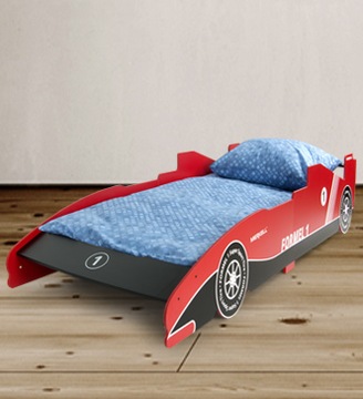 Кровать Болид Ф1 200х90см с каркасом и матрасом RE