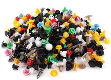 Булавки, зажимы, зажимы автомобильные, 500 шт, универсальные для обивки + ИНСТРУМЕНТЫ