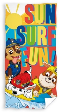 Ręcznik dziecięcy 70x140 paw psi patrol ekipa